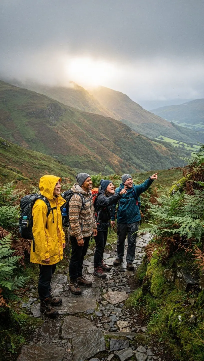 Identifying native plants during outdoor walks