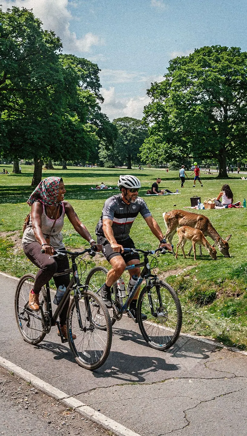 Modern office workspace